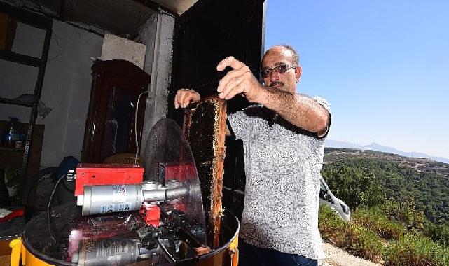 Bornovalı Arıcılarda Hasat Mutluluğu