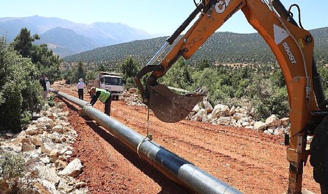 Beğiş Susuzu'nun kaderini değiştirecek proje ilerliyor