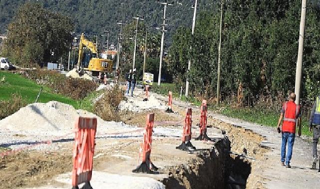 Ören'de Alt Yapı Çalışmaları Devam Ediyor