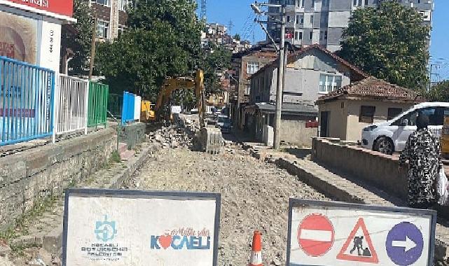 Yenidoğan Derince Caddesi'nin Çehresi Değişiyor