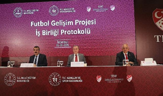 Futbol Gelişim Projesi İş Birliği Protokolü İmzalandı