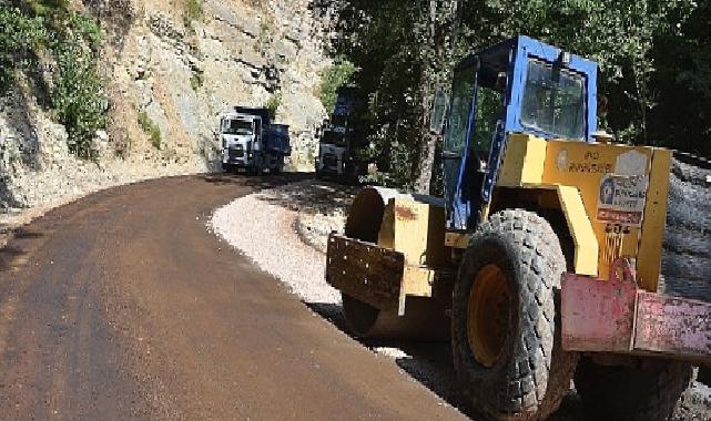 Taşatan grup yolu asfaltlandı