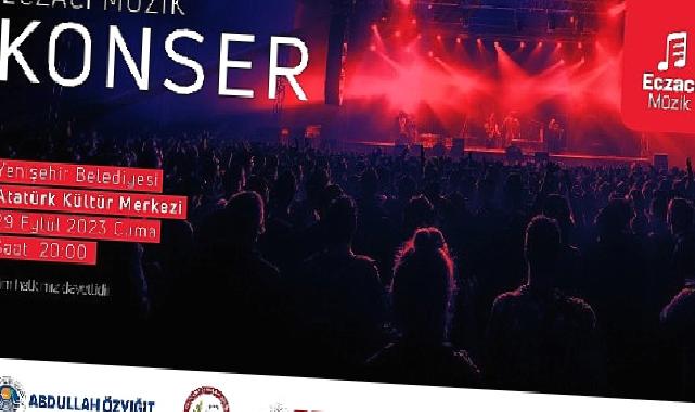 Yenişehir Belediyesi Eczacı Müzik konserine Ev Sahipliği Yapıyor