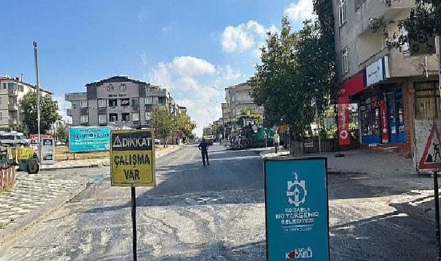 Darıca Aşık Veysel Caddesi Asfaltlandı