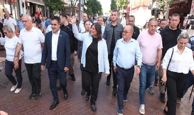 Başkan Çerçioğlu Nazilli'de vatandaşlarla bir araya geldi