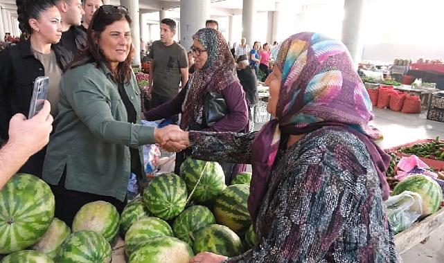 Başkan Çerçioğlu Yenipazar Çarşamba Pazarı'nda Vatandaşlarda Buluştu