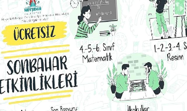 Gönüllü Eğitim Merkezi'nde İlkokul ve Ortaokul öğrencileri için ücretsiz kurslar başlıyor