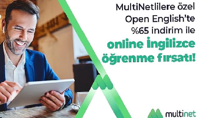 MultiNet'lilerin İngilizce Eğitimi Yüzde 65 İndirimli