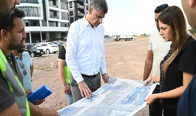 Kocaman Kent Meydanı Otopark Çalışmalarını İnceledi