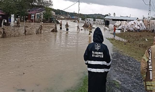 Arnavutköy ve Başakşehir'e 200 KG'ın üzerinde yağış düştü