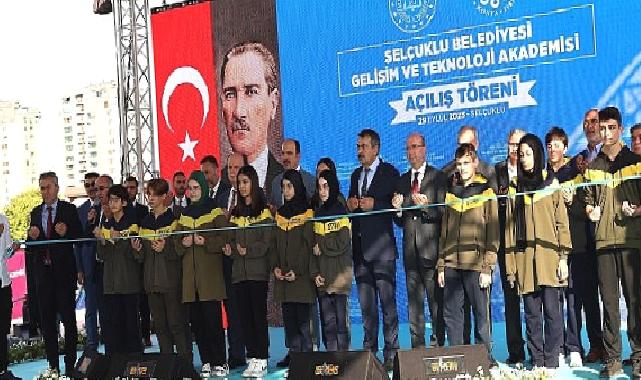 Milli Eğitim Bakanı Prof. Dr. Yusuf Tekin'in Katılımı İle Selçuklu Belediyesi Gelişim ve Teknoloji Akademisi'nin resmi açılışı gerçekleştirildi