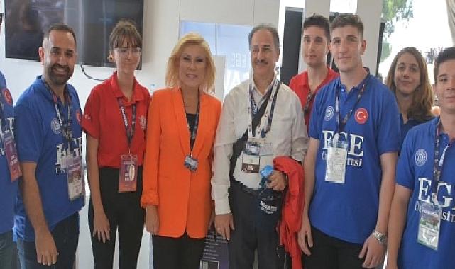 Ege Üniversitesi Standı Ziyaretçilerden Tam Not Aldı