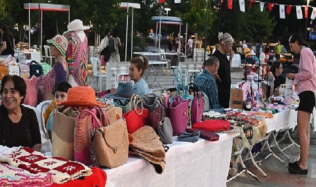 Kemer'de "Üreten ev hanımları kermesi"