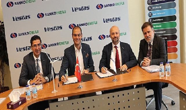 Sanko Enerji ve Vestas'dan İş Birliği İmzası