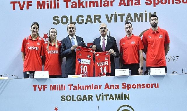 Türkiye Voleybol Federasyonu ile Solgar Vitamin Sponsorluk Anlaşmasını İmzaladı